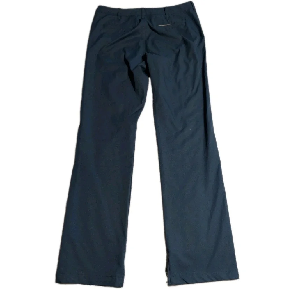 Bonobos Fairway Golf Pants Mens 35x36 Blue Performance Stretch Ankle Zip